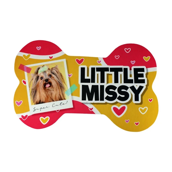 Bone Shape, Felt Floor Mat for Dogs, 14" x 22.5", for... from ASI 57713 Glow Promotions / Glow Promotions