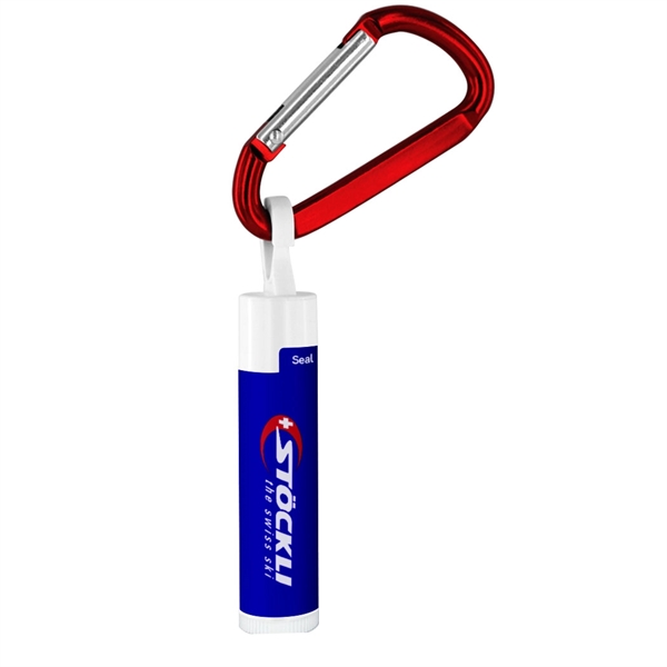 SPF-15 lip balm with cord lanyard.... from ASI 88060 Snugz/USA Inc / SnugZ USA®