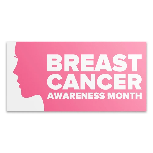 7.5" x 3.75" vinyl bumper sticker with pressure-sensitive adhesive.... from ASI 89910 Stouse, LLC