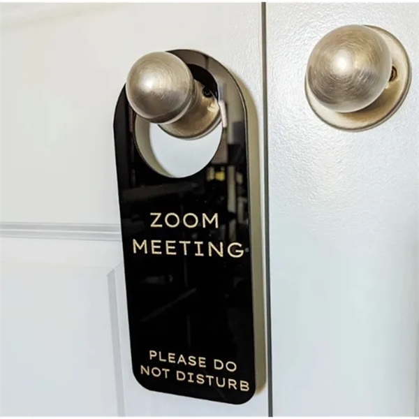 Acrylic Door Hanger... from ASI 92531 Unique Custom Products / UCP