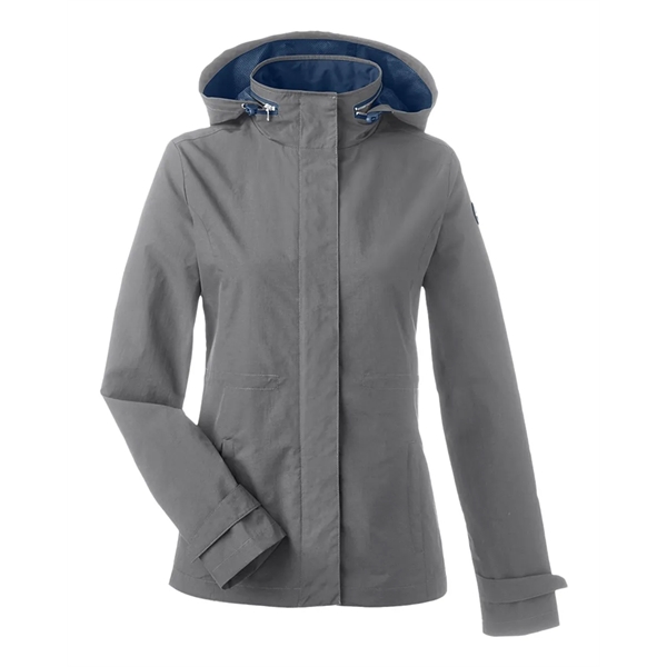 Nautica Women's Voyage Hooded Rain Jacket... from ASI 84358 S&S Activewear