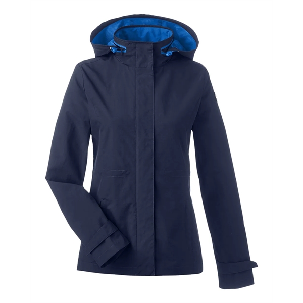 Nautica Women's Voyage Hooded Rain Jacket... from ASI 84358 S&S Activewear