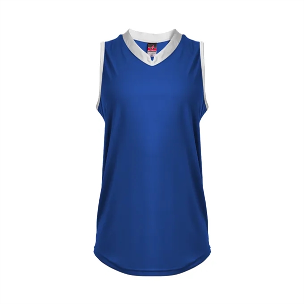 Sleeveless Racerback Jersey, Modified V-Neck.... from ASI 37461 Augusta Sportswear