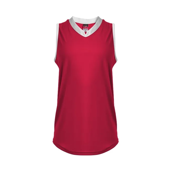 Sleeveless Racerback Jersey, Modified V-Neck.... from ASI 37461 Augusta Sportswear