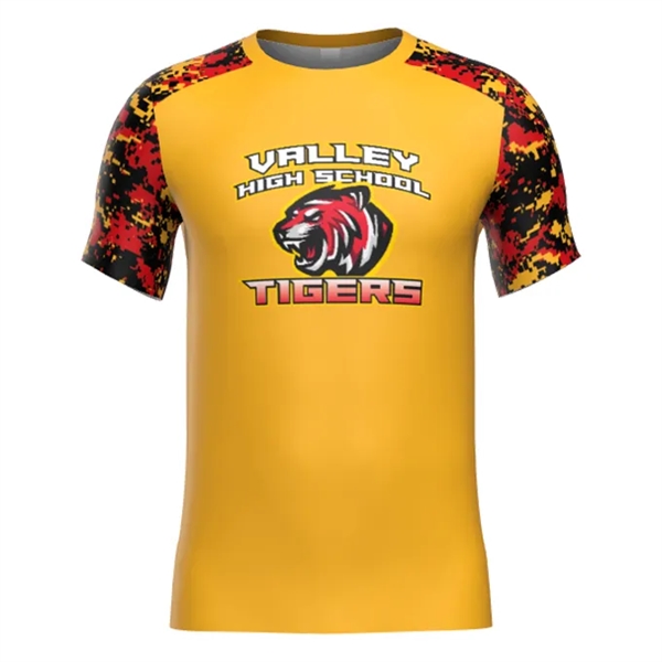 95%Polyester/5% Spandex Pin Dot Mesh Back For Fitted And Loose Fit... from ASI 37461 Augusta Sportswear