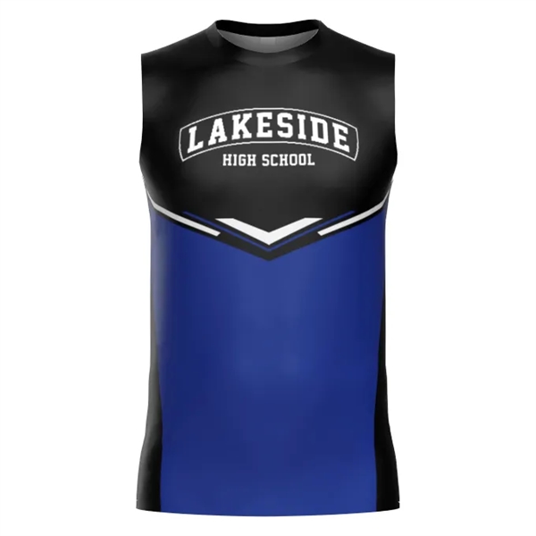 Sleeveless Fitted Construction With Hemmed Armhole Openings and Self-Material Crew Neck.... from ASI 37461 Augusta Sportswear