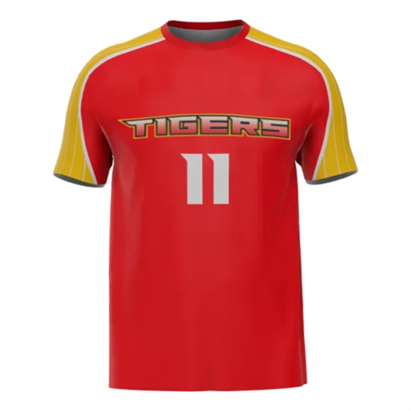 Sublimated Neck Trim On Crew Neck, Jersey Is Self-Material.... from ASI 37461 Augusta Sportswear