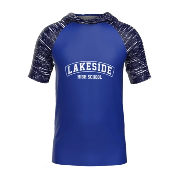 Raglan Sleeves With Hemmed Ends and Straight Open Bottom With Side... from ASI 37461 Augusta Sportswear