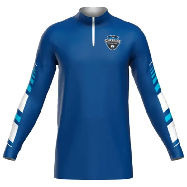 Long Sleeve 1/4 Zip Shooter'S Shirt and Unisex Styling And Fit.... from ASI 37461 Augusta Sportswear
