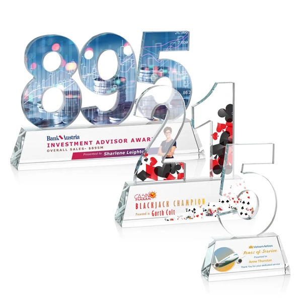 Milestone Optical VividPrint™ Award - Single Digit... from ASI 84592 St Regis Group / St Regis