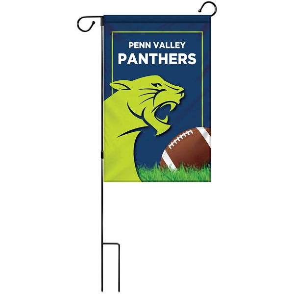 14" x 20" Custom Double Sided Garden Banner with Hardware... from ASI 80228 Quinn