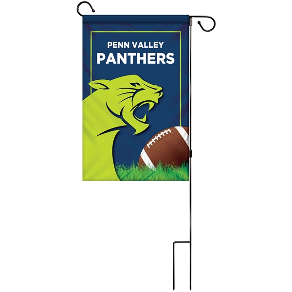 14" x 20" Custom Double Sided Garden Banner with Hardware... from ASI 80228 Quinn