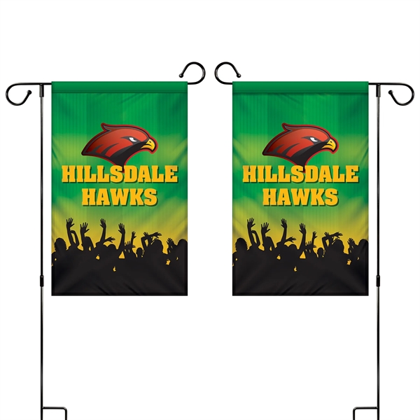 12" x 18" Custom Double Sided Garden Banner... from ASI 80228 Quinn
