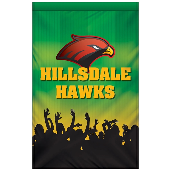 12" x 18" Custom Double Sided Garden Banner... from ASI 80228 Quinn