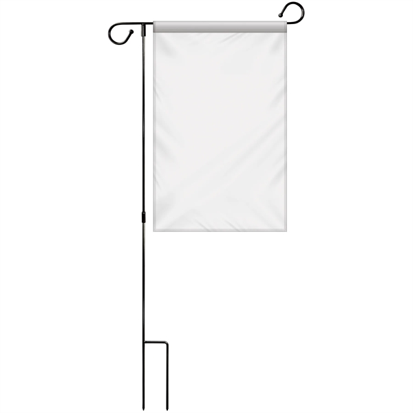 12" x 18" Custom Double Sided Garden Banner with Hardware... from ASI 80228 Quinn