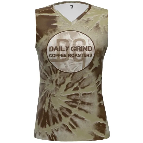 Badger Sport Paneled Shoulder For Maximum Movement, Self-Fabric Lap V-Neck Collar.... from ASI 37461 Augusta Sportswear