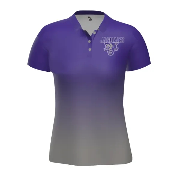 Badger Sport Paneled Shoulder For Maximum Movement, Three Button Placket, Self-Fabric... from ASI 37461 Augusta Sportswear