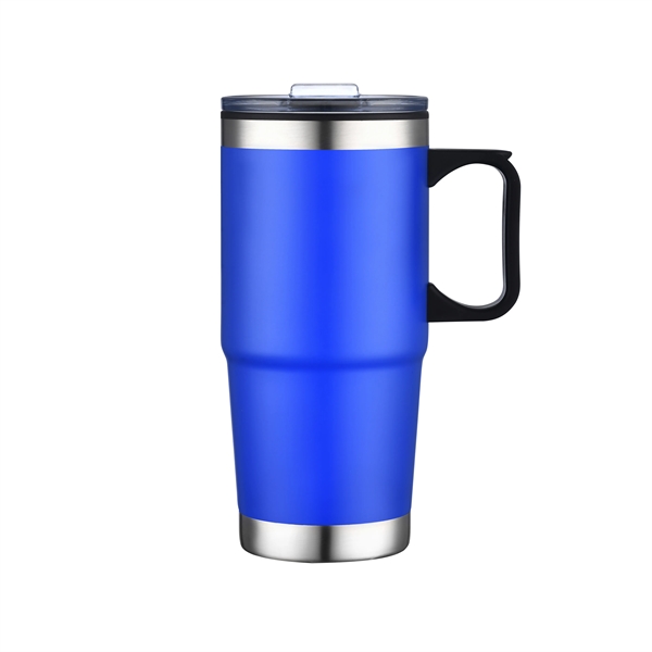 This Savvy 24 oz  travel mug with stainless bottom make... from ASI 99030 Zipline / Zipline®