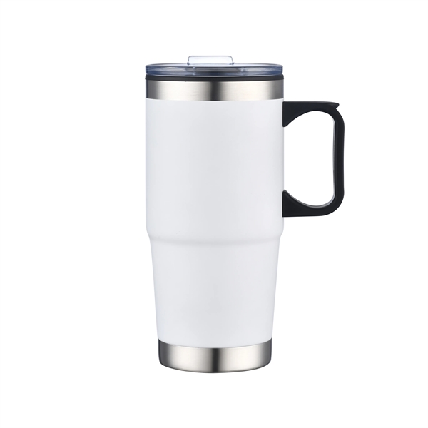 This Savvy 24 oz  travel mug with stainless bottom make... from ASI 99030 Zipline / Zipline®