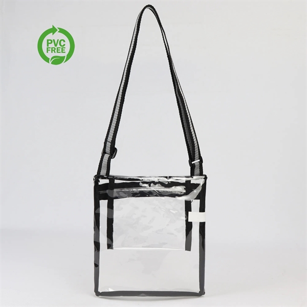 Clear satchel with zipper closure... from ASI 34046 Allcasion Travelware Co