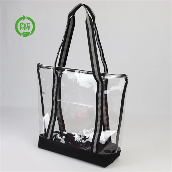 Clear zippered tote... from ASI 34046 Allcasion Travelware Co