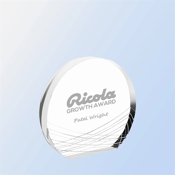 Sketched Circular Acrylic Award... from ASI 31517 Admart Products / Admart Line