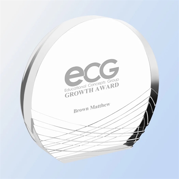 Sketched Circular Acrylic Award... from ASI 31517 Admart Products / Admart Line