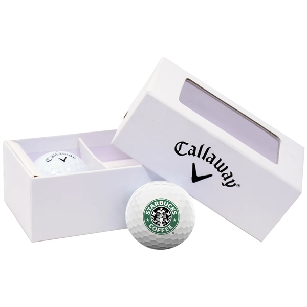 Callaway two golf ball business card box... from ASI 38120 Ball Pro / Diversified Quality Kitchenware