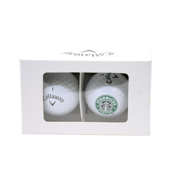 Callaway two golf ball business card box... from ASI 38120 Ball Pro / Diversified Quality Kitchenware