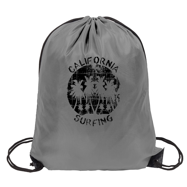 14" x 18" drawstring bag with reinforced eyelets and black strings.... from ASI 90807 Tekweld