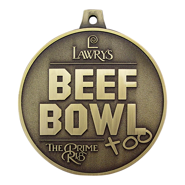 Die cast zinc alloy medals and medallions with 2D imprint and... from ASI 52263 EMT / EMT