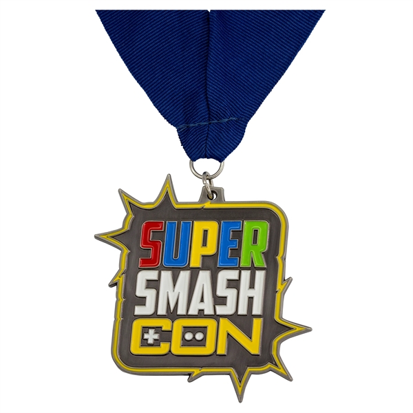 Die cast zinc alloy medals and medallions with 2D imprint and... from ASI 52263 EMT / EMT