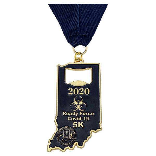 Die cast zinc alloy medals and medallions with 2D imprint and... from ASI 52263 EMT / EMT