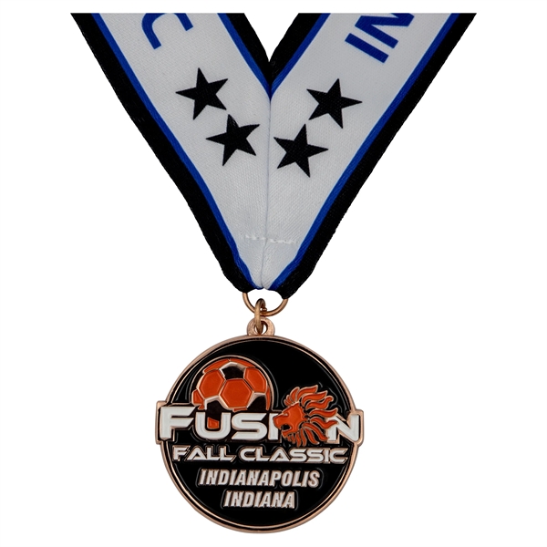 Die cast zinc alloy medals and medallions with 2D imprint and... from ASI 52263 EMT / EMT