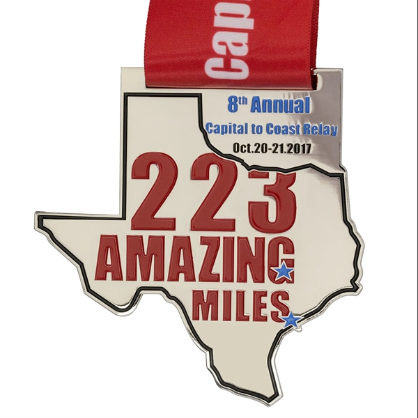 Die cast zinc alloy medals and medallions with 2D imprint and... from ASI 52263 EMT / EMT