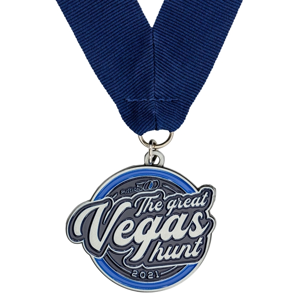 Die cast zinc alloy medals and medallions with 2D imprint and... from ASI 52263 EMT / EMT
