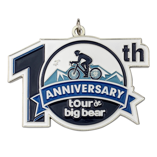 Die cast zinc alloy medals and medallions with 2D imprint and... from ASI 52263 EMT / EMT