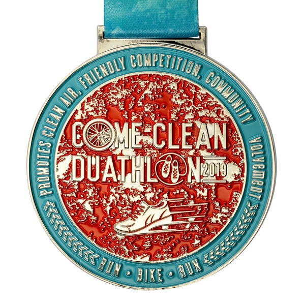 Die cast zinc alloy medals and medallions with 2D imprint and... from ASI 52263 EMT / EMT