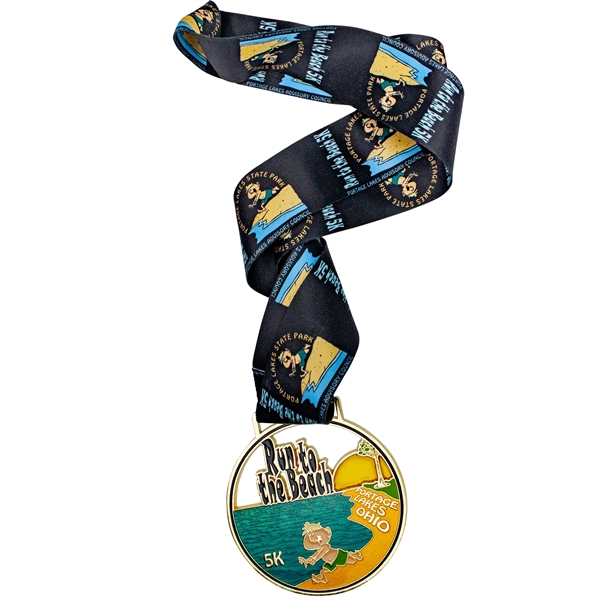 Die cast zinc alloy medals and medallions with 2D imprint and... from ASI 52263 EMT / EMT