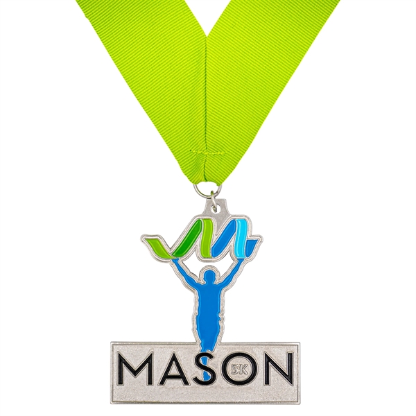 Die cast zinc alloy medals and medallions with 2D imprint and... from ASI 52263 EMT / EMT