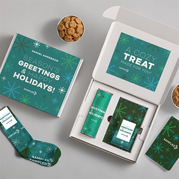 Fully custom gift set for the holidays. Choose from five different... from ASI 88072 Sock Club Enterprises LLC