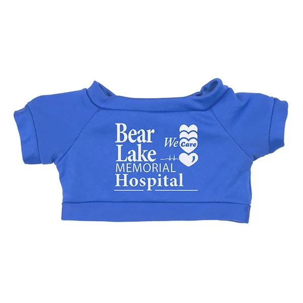 8" plush teddy bear with custom color t-shirt.... from ASI 62660 Innovation Line