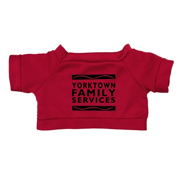 8" plush teddy bear with custom color t-shirt.... from ASI 62660 Innovation Line