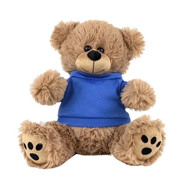 8" plush teddy bear with custom color t-shirt.... from ASI 62660 Innovation Line