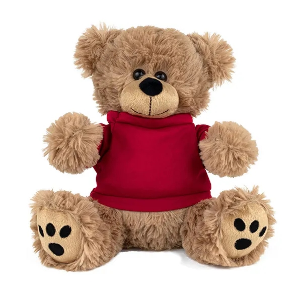 8" plush teddy bear with custom color t-shirt.... from ASI 62660 Innovation Line