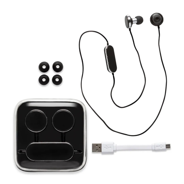 The Orbison Wireless Headset. Wireless technology, stereo earbuds in compact pocket... from ASI 84592 St Regis Group