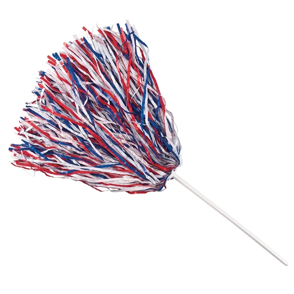 Poms with safe 12" long plastic handle.... from ASI 77280 Pepco Poms / Pepco Poms