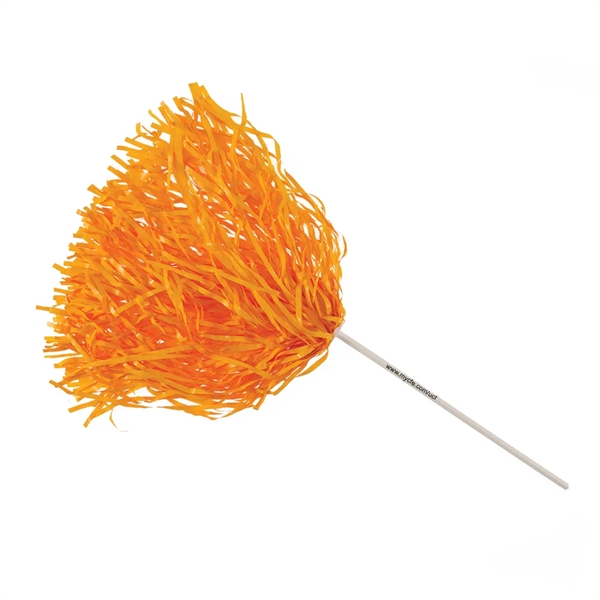 Poms with safe 12" long plastic handle.... from ASI 77280 Pepco Poms / Pepco Poms