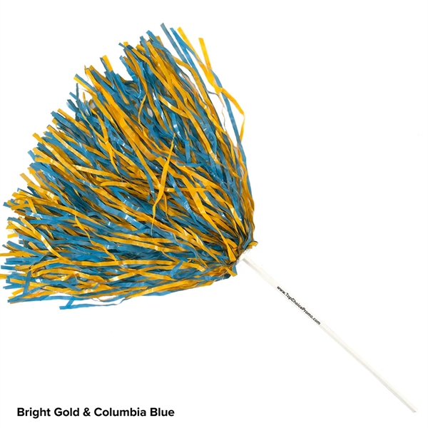 Poms with safe 12" long plastic handle.... from ASI 77280 Pepco Poms / Pepco Poms