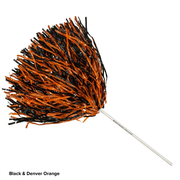Poms with safe 12" long plastic handle.... from ASI 77280 Pepco Poms / Pepco Poms